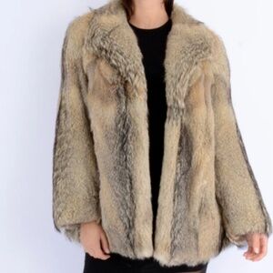 Saga fox fur coat